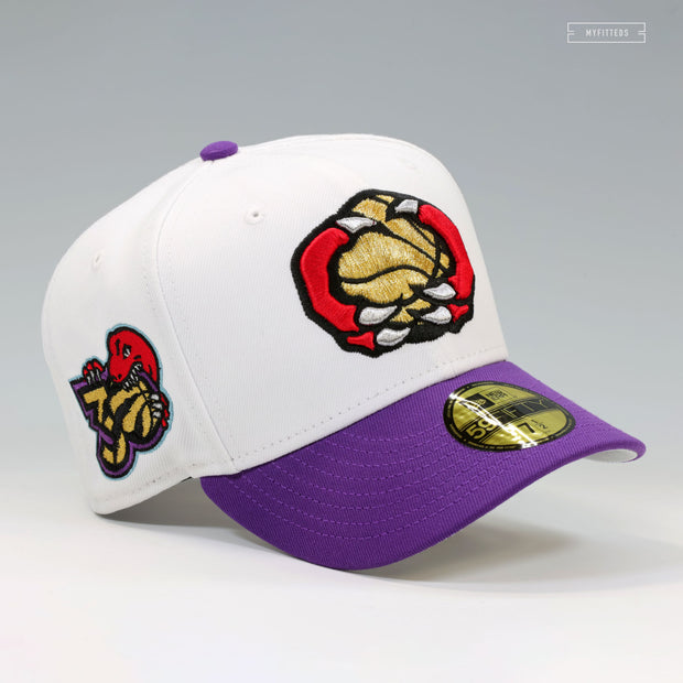 TORONTO RAPTORS 30TH ANNIVERSARY RETRO VINCE CARTER JERSEY INSPIRED NEW ERA FITTED CAP