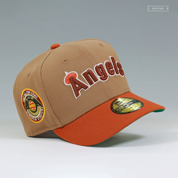 CALIFORNIA ANGELS 1967 ALL-STAR GAME RANDY'S DONUTS INSPIRED 2.0 NEW ERA FITTED CAP