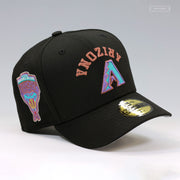 ARIZONA DIAMONDBACKS 1998 INAUGURAL SEASON UPSIDE DOWN INVERTED NEW ERA FITTED CAP