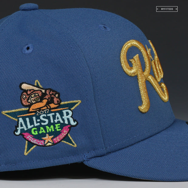 FRISCO ROUGH RIDERS 2017 ALL-STAR GAME WEATHERED LOOK NEW ERA FITTED CAP