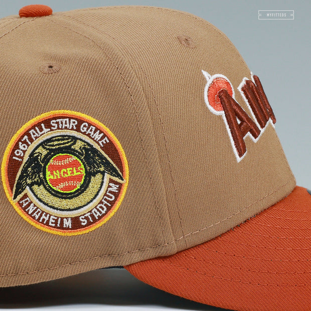 CALIFORNIA ANGELS 1967 ALL-STAR GAME RANDY'S DONUTS INSPIRED 2.0 NEW ERA FITTED CAP