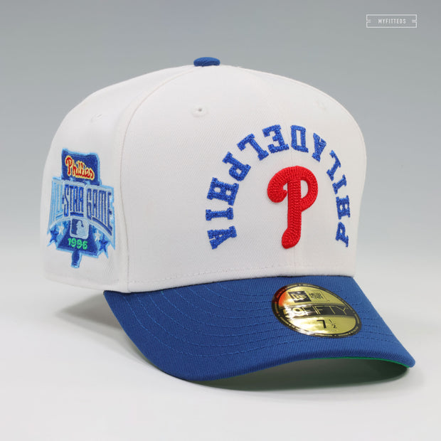 PHILADELPHIA PHILLIES 1996 MLB ALL-STAR GAME 2026 FIFA™ WORLD CUP™ POSTER INSPIRED NEW ERA CAP