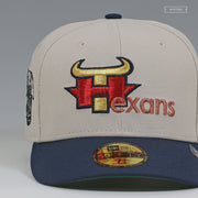 HOUSTON TEXANS H-TOWN GLOW IN THE DARK SANDSTONE NEW ERA FITTED CAP