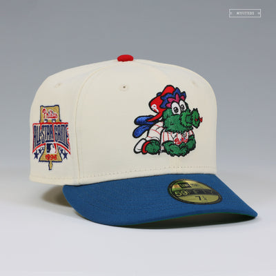 PHILADELPHIA PHILLIES BABY PHILLIE PHANATIC 1996 ALL-STAR GAME NEW ERA FITTED CAP