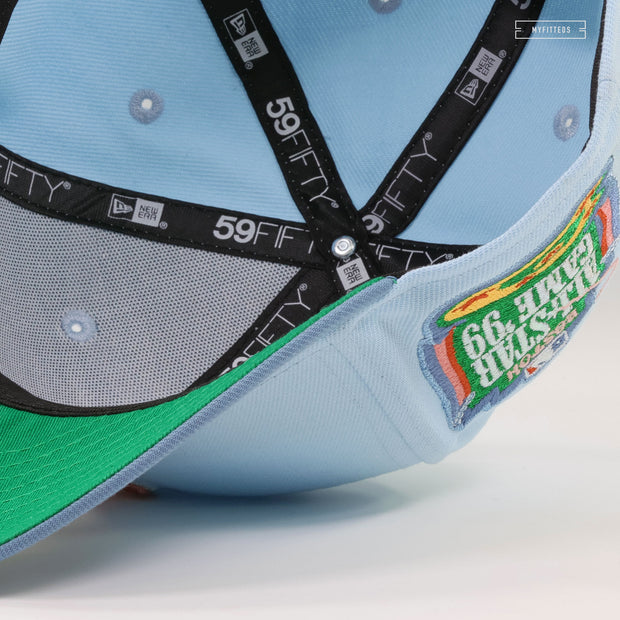 BOSTON RED SOX 1999 MLB ALL-STAR GAME 2026 FIFA™ WORLD CUP™ POSTER INSPIRED NEW ERA FITTED CAP