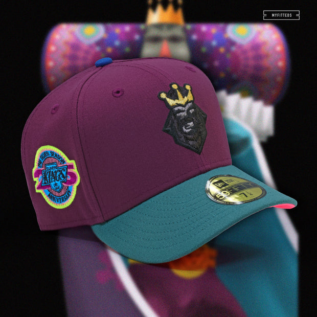LOS ANGELES KINGS 25TH ANNIVERSARY SILVER SEASON KATAMARI DAMACY INSPIRED NEW ERA CAP