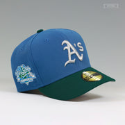 OAKLAND ATHLETICS 1989 WS BATTLE OF THE BAY ARKHAM ASYLUM BY AMS23 NEW ERA FITTED CAP