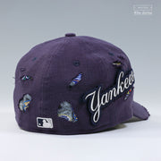 NEW YORK YANKEES WORLD SERIES VELCRO YANKEES PATCH DISTRESSED ELITE SERIES NEW ERA FITTED CAP