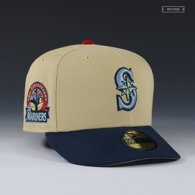 SEATTLE MARINERS 30TH ANNIVERSARY KRAKEN JERSEY INSPIRED NEW ERA FITTED CAP