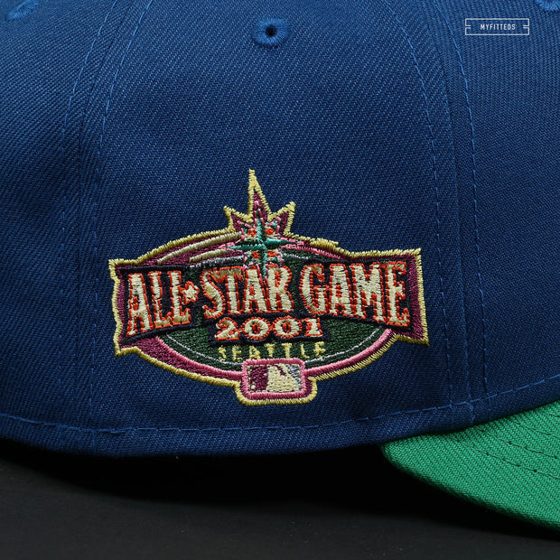SEATTLE MARINERS 2001 ALL-STAR GAME 1962 WORLD'S FAIR INSPIRED NEW ERA FITTED CAP