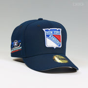 NEW YORK RANGERS 70TH ANNIVERSARY SEASON NIGHTSHADE NEW ERA FITTED CAP