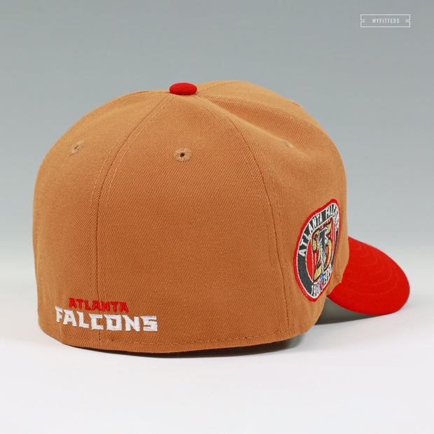 ATLANTA FALCONS VS ALL Y'ALL 25TH ANNIVERSARY CIGARS AND TROPHIES NEW ERA FITTED CAP