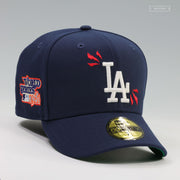 LOS ANGELES DODGERS THUNDEROUS RAUCOUS 1981 WORLD SERIES NIGHTSHADE NEW ERA FITTED CAP