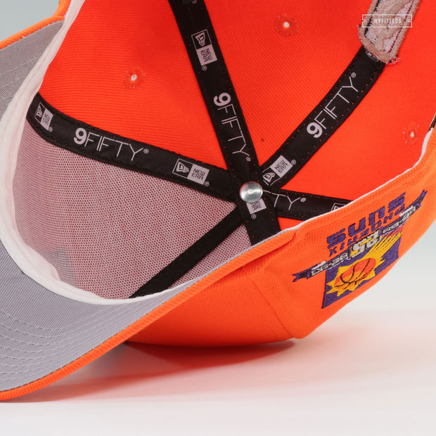 PHOENIX SUNS 1968-1993 25TH ANNIVERSARY NBA HWC 9FIFTY A-FRAME NEW ERA SNAPBACK HAT