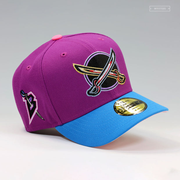 BUFFALO SABRES NHL DUAL SABRES ONE PIECE BUGGY THE CLOWN INSPIRED NEW ERA FITTED CAP