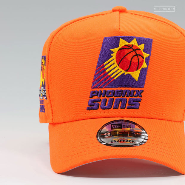 PHOENIX SUNS 1968-1993 25TH ANNIVERSARY NBA HWC 9FIFTY A-FRAME NEW ERA SNAPBACK HAT
