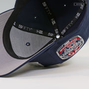 NEW YORK GIANTS SUPER BOWL XXV 25TH ANNIVERSARY GITD NIGHTSHADE NEW ERA FITTED CAP