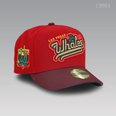 LAS VEGAS WHALES X GAMBLERS THEME NIGHT 40TH ANNIVERSARY NEW ERA FITTED CAP