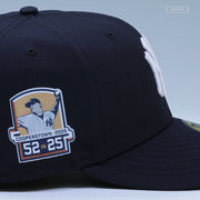 NEW YORK YANKEES CC SABATHIA 52 IN 25 COOPERSTOWN HOF ON-FIELD NEW ERA FITTED CAP