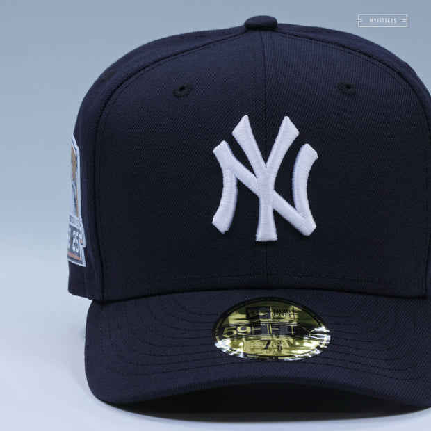 NEW YORK YANKEES CC SABATHIA 52 IN 25 COOPERSTOWN HOF ON-FIELD NEW ERA FITTED CAP