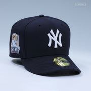 NEW YORK YANKEES CC SABATHIA 52 IN 25 COOPERSTOWN HOF ON-FIELD NEW ERA FITTED CAP