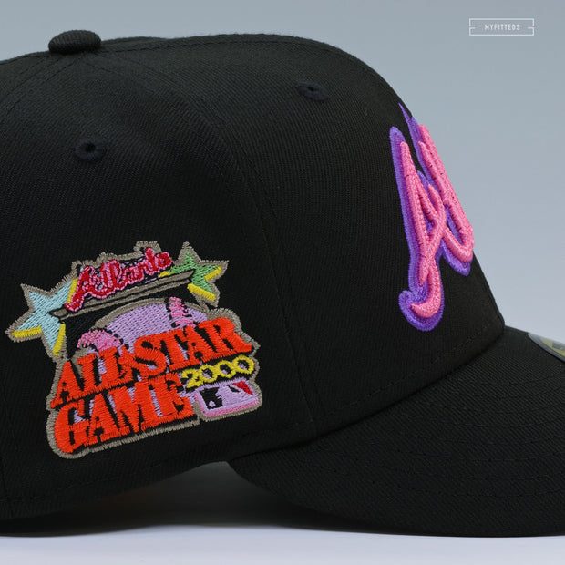 ATLANTA BRAVES 2000 MLB ALL-STAR GAME AKIRA TORIYAMA'S MANGA THEATER INSPIRED NEW ERA CAP