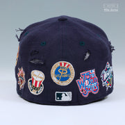 NEW YORK YANKEES 1923 1936 1941 1952 1962 1978 1999 2009 WORLD SERIES ELITE SERIES NEW ERA CAP