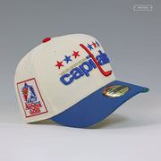 WASHINGTON CAPITALS 1982 34TH NHL ALL STAR GAME OFF WHITE NEW ERA FITTED CAP