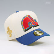 QUEBEC NORDIQUES FLEUR DE LIS SHADOW PROLIFIC MOBILE SUIT GUNDAM INSPIRED NEW ERA FITTED CAP