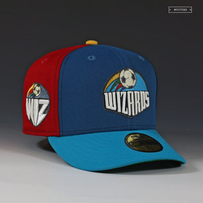 KANSAS CITY WIZARDS THE WIZ 1996 INAUGURAL SEASON RETRO NEW ERA FITTED CAP