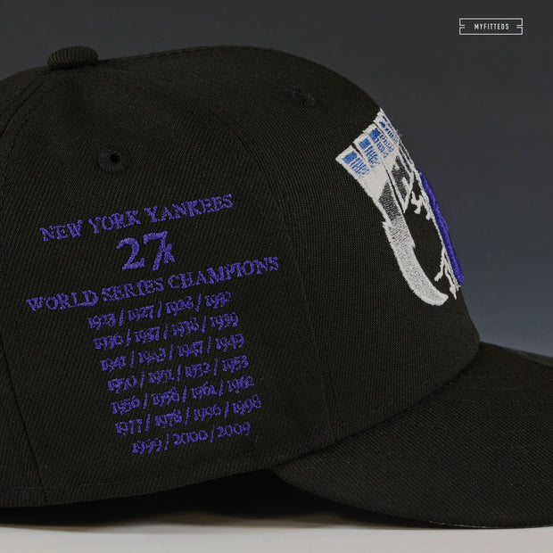 NEW YORK YANKEES 27X WORLD SERIES CHAMPIONS METALLICA INSPIRED NEW ERA FITTED CAP