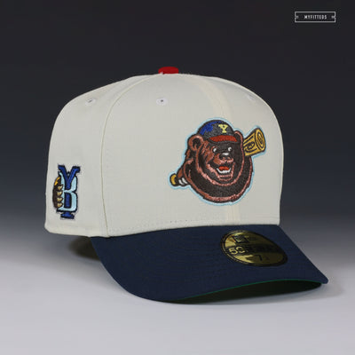 YAKIMA BEARS RETRO OFF WHITE NIGHTSHADE DAYLIGHT NEW ERA FITTED CAP