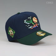 GWINNETT STRIPERS 15 SEASONS NIGHTSHADE EMERALD STONE NEW ERA FITTED CAP