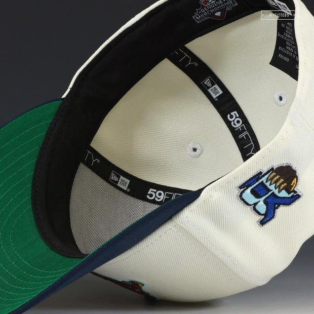 YAKIMA BEARS RETRO OFF WHITE NIGHTSHADE DAYLIGHT NEW ERA FITTED CAP