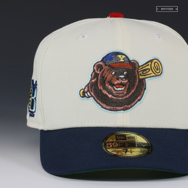 YAKIMA BEARS RETRO OFF WHITE NIGHTSHADE DAYLIGHT NEW ERA FITTED CAP