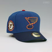 ST. LOUIS BLUES VINTAGE ALTERNATE THROWBACK JERSEY INSPIRED NEW ERA FITTED CAP