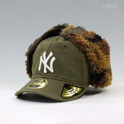 NEW YORK YANKEES X THREE LOOMS JAPAN X NEW ERA CAMO SHERPA DOG EAR NEW ERA CAP