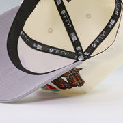 SAN ANTONIO SPURS COWBOY BOOTS OFF WHITE 9FIFTY A-FRAME NEW ERA SNAPBACK HAT