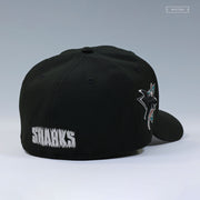 SAN JOSE SHARKS NATIVE AMERICAN HERITAGE MUWEKMA OHLONE TRIBE BY QUETZALLI JIMENEZ NEW ERA CAP