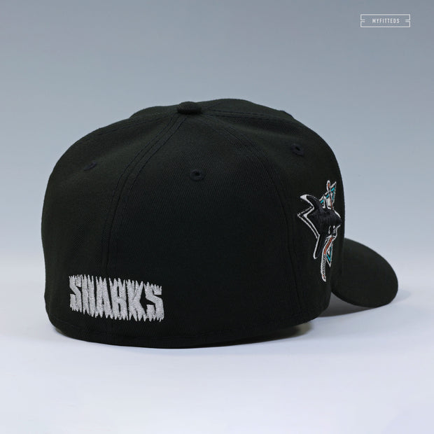 SAN JOSE SHARKS NATIVE AMERICAN HERITAGE MUWEKMA OHLONE TRIBE BY QUETZALLI JIMENEZ NEW ERA CAP