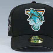 SAN JOSE SHARKS NATIVE AMERICAN HERITAGE MUWEKMA OHLONE TRIBE BY QUETZALLI JIMENEZ NEW ERA CAP