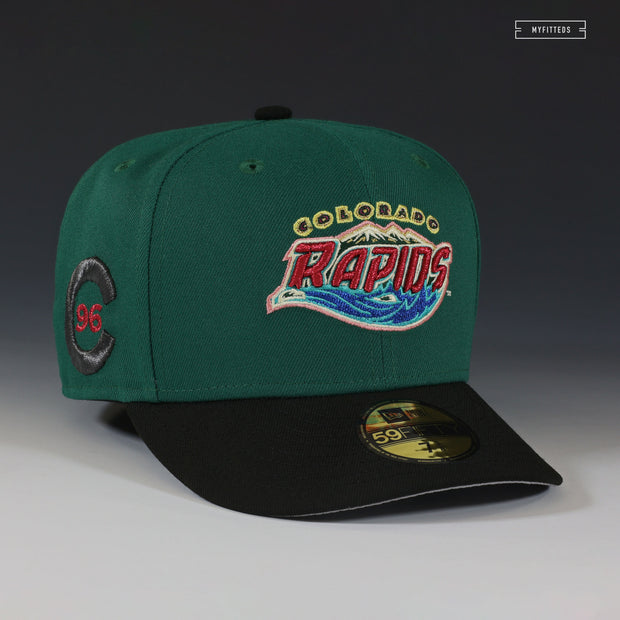 COLORADO RAPIDS 1996 INAUGURAL SEASON MLS RETRO NEW ERA FITTED CAP