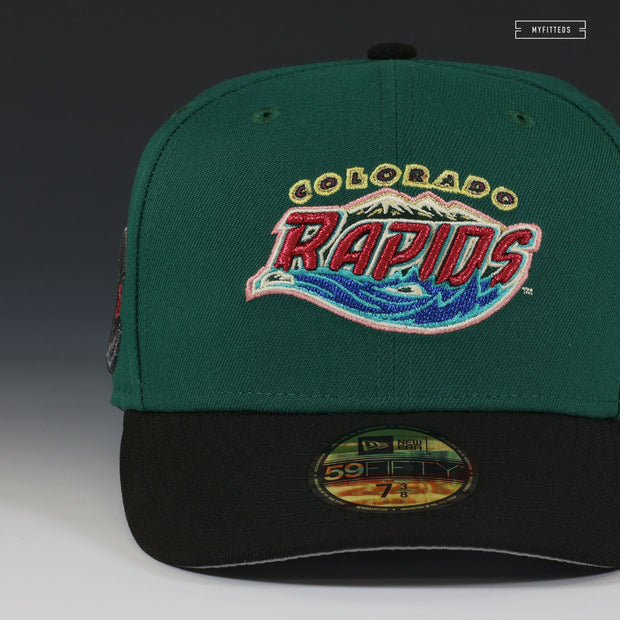 COLORADO RAPIDS 1996 INAUGURAL SEASON MLS RETRO NEW ERA FITTED CAP