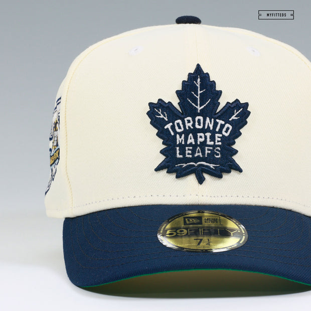 TORONTO MAPLE LEAFS 75TH ANNIVERSARY GLOW IN THE DARK NEW ERA FITTED CAP