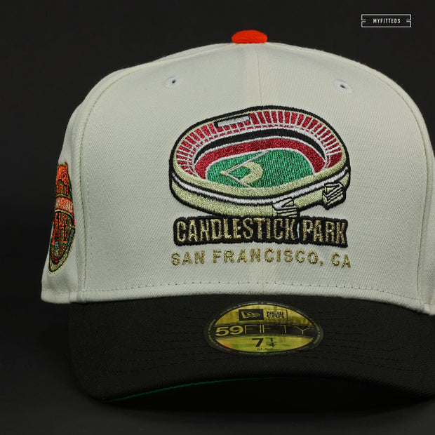 SAN FRANCISCO GIANTS CANDLESTICK PARK HISTORIC STADIUM EVENTS NEW ERA FITTED CAP