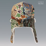 EDMONTON TRAPPERS "WHAT THE CAMO" TRAPPER FITTED ELITE SERIES ZIPPERED NEW ERA HAT