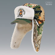 EDMONTON TRAPPERS "WHAT THE CAMO" TRAPPER FITTED ELITE SERIES ZIPPERED NEW ERA HAT