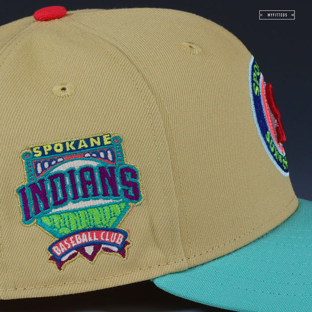 SPOKANE INDIANS BASEBALL CLUB THE SCOUT PACK NEW ERA FITTED CAP