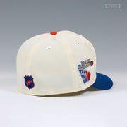 EDMONTON OILERS 1989 40TH NHL ALL-STAR GAME OFF WHITE NEW ERA FITTED CAP