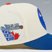 EDMONTON OILERS 1989 40TH NHL ALL-STAR GAME OFF WHITE NEW ERA FITTED CAP